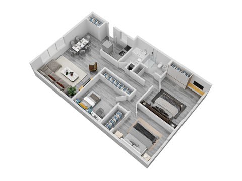 bedroom floor plan an in 2 bed 2 bath apartments at the legends at champions gate apartments in